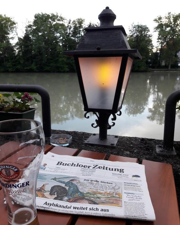 Lechgarten - Der Biergarten in Landsberg.